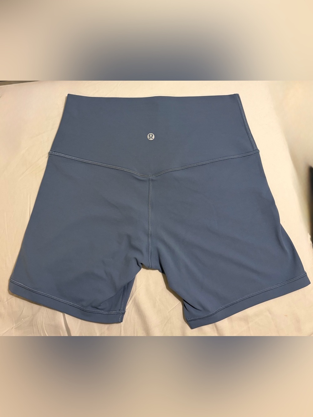 lululemon Align™ High-Rise Short 6" Slate Blue Size 8 - Picture 2 of 4
